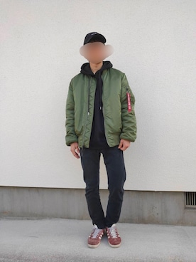 シラスさん(メンズ・169cm)の冬コーディネート