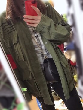 「improves（インプローブス）のアイテム（ジャケット/アウター）」を使った、ﾐｽﾞﾎさん（レディース・167cm）の冬コーディネート