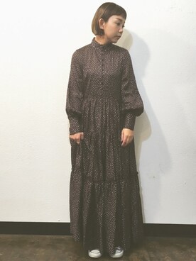 「アイテム（ピアス（両耳用））」を使った、Hikariさん（レディース・160cm・30代）の冬コーディネート