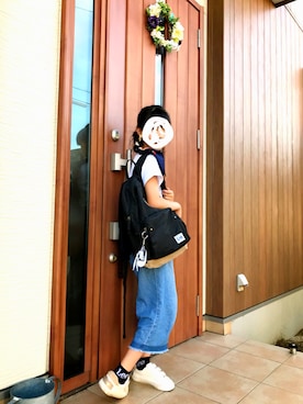 「アイテム（バッグ）」を使った、mmkyさん（キッズ・141cm・10代）の夏コーディネート