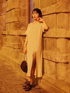 rokuさん（レディース・173cm）の夏コーディネート