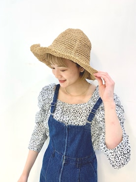 「kastane_ootd」｜「アイテム（サロペット/オーバーオール）」を使った、なんぼ みなみさん（レディース・165cm）の春コーディネート