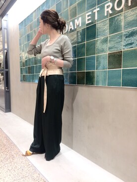 SAKIさん(レディース・154cm)の春コーディネート