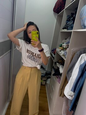 shitsukaさん（レディース・161cm）の夏コーディネート