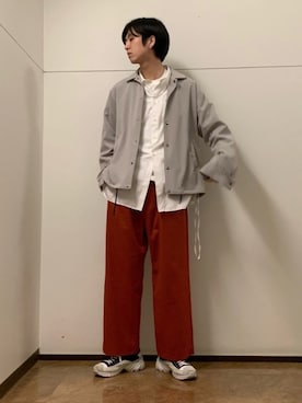 らいさん(メンズ・177cm)の冬コーディネート