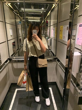 「棉麻」｜yiting🔅さん（レディース・170cm）の夏コーディネート