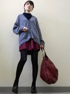 「La porte de demain（ラポルトドゥドゥマン）のアイテム」を使った、おこめさん（レディース・155cm）の秋コーディネート