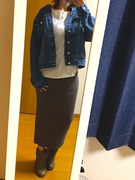 「cocaコーデ」｜「アイテム（ジャケット/アウター）」を使った、tomotomoさん（レディース・164cm）の冬コーディネート