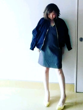 「Chloro sister（クロロシスター）のアイテム」を使った、nさん（レディース・157cm）の冬コーディネート