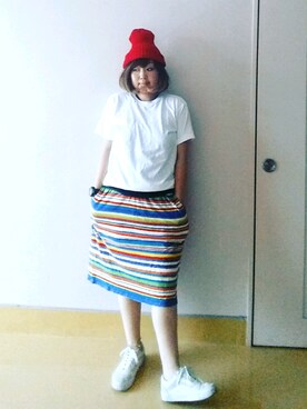nさん（レディース・157cm）の夏コーディネート