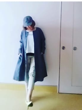 「Chloro sister（クロロシスター）のアイテム」を使った、nさん（レディース・157cm）の冬コーディネート