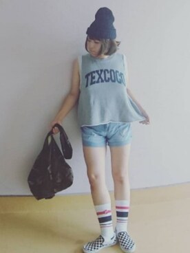 nさん（レディース・157cm）の夏コーディネート