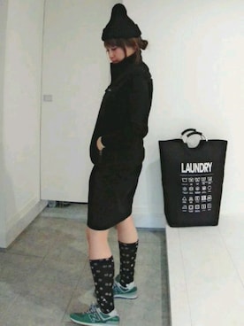 nさん（レディース・157cm）の冬コーディネート