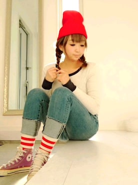 nさん（レディース・158cm）の春コーディネート