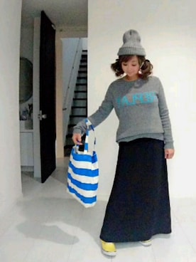 nさん（レディース・157cm）の冬コーディネート