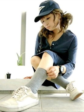 nさん（レディース・158cm）の夏コーディネート