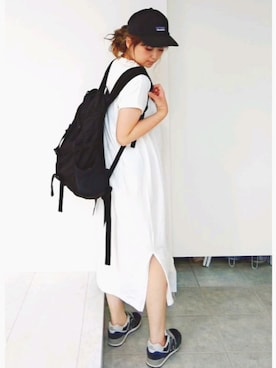 nさん（レディース・158cm）の夏コーディネート