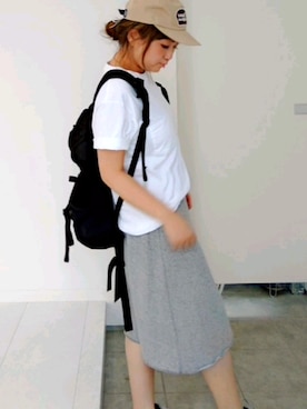 nさん（レディース・158cm）の夏コーディネート