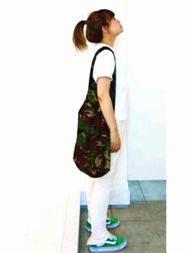 nさん（レディース・158cm）の夏コーディネート