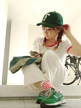 nさん（レディース・158cm）の夏コーディネート