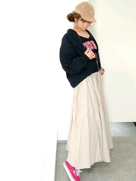 nさん（レディース・158cm）の秋コーディネート