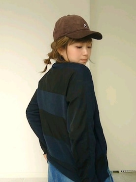 「コーデュロイキャップ」｜nさん（レディース・158cm）の秋コーディネート