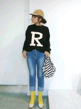 「コーデュロイキャップ」｜nさん（レディース・158cm）の冬コーディネート