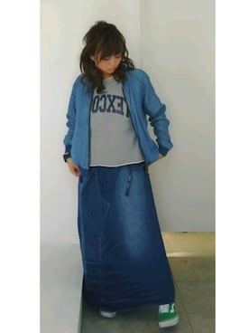 「harmonie（アルモニ）のアイテム」を使った、nさん（レディース・158cm）の冬コーディネート