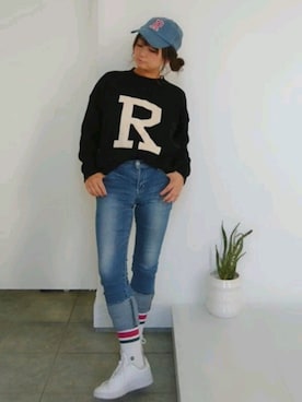 nさん（レディース・158cm）の冬コーディネート