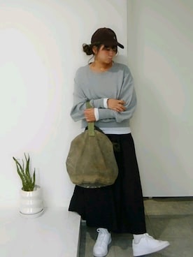 「コーデュロイキャップ」｜nさん（レディース・158cm）の冬コーディネート