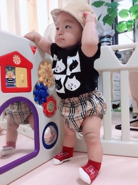 nohana＊＊＊kent さん（キッズ・70cm）の夏コーディネート