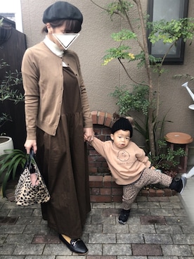 「BLEU FORET（ブルーフォレ）のアイテム（レッグウェア）」を使った、nohana＊＊＊kent さん（レディース・159cm）の秋コーディネート