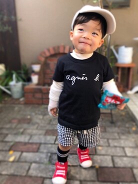 nohana＊＊＊kent さん（キッズ・80cm）の春コーディネート