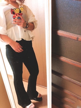 「RESEXXY（リゼクシー）のアイテム（ベスト）」を使った、Tsub☺︎ta"さん（レディース・157cm）の秋コーディネート