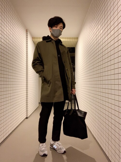 Gashi Coenのステンカラーコートを使ったコーディネート Wear