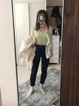 「TOCCA BEAUTY（トッカビューティー）のアイテム」を使った、バターさん（レディース・158cm）の春コーディネート