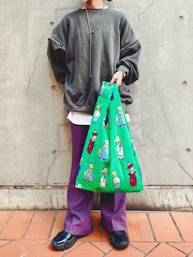 Baggu Standard Baggu シンプソンズを使った人気ファッションコーディネート Wear