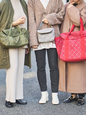 「Daily russet（デイリー ラシット）のアイテム」を使った、Dailyrusset ECさん（レディース・161cm）の秋コーディネート