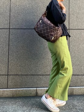 「Daily russet（デイリー ラシット）のアイテム」を使った、Dailyrusset ECさん（レディース・162cm）の冬コーディネート