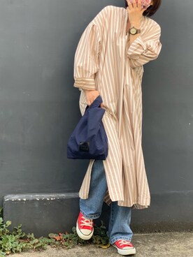 「マスク」｜Dailyrusset ECさん（レディース・154cm）の冬コーディネート