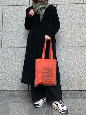 「シアタープロダクツ(THEATRE PRODUCTS)」｜Dailyrusset ECさん（レディース・162cm）の冬コーディネート