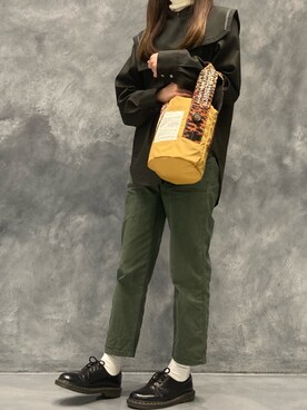 「Daily russet（デイリー ラシット）のアイテム」を使った、Dailyrusset ECさん（レディース・164cm）の春コーディネート