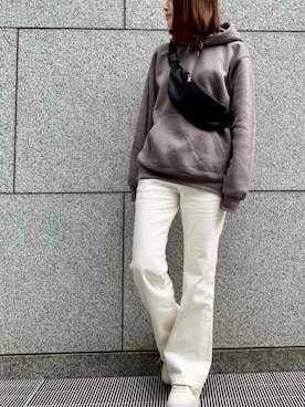 「Daily russet（デイリー ラシット）のアイテム」を使った、Dailyrusset ECさん（レディース・156cm）の春コーディネート