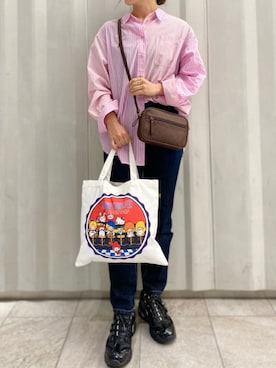 「sanrio（サンリオ）のアイテム」を使った、Dailyrusset ECさん（レディース・162cm）の春コーディネート