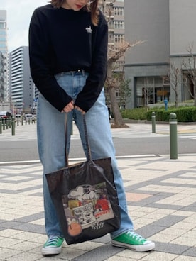 「キャセリーニ」｜Dailyrusset ECさん（レディース・156cm）の春コーディネート