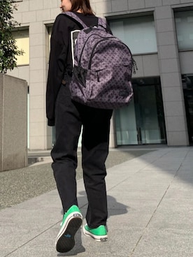 「コラボレーション」｜Dailyrusset ECさん（レディース・156cm）の春コーディネート