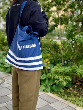 「しましま」｜Dailyrusset ECさん（レディース・156cm）の春コーディネート