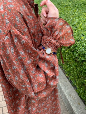 「Daily russet（デイリー ラシット）のアイテム」を使った、Dailyrusset ECさん（レディース・162cm）の春コーディネート