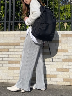 「コラボレーション」｜Dailyrusset ECさん（レディース・155cm）の春コーディネート