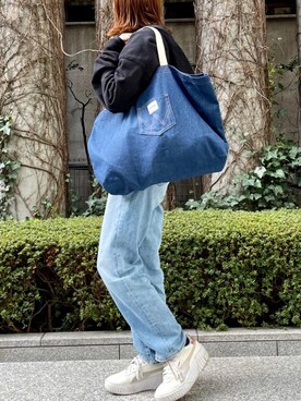 「コラボレーション」｜Dailyrusset ECさん（レディース・156cm）の春コーディネート